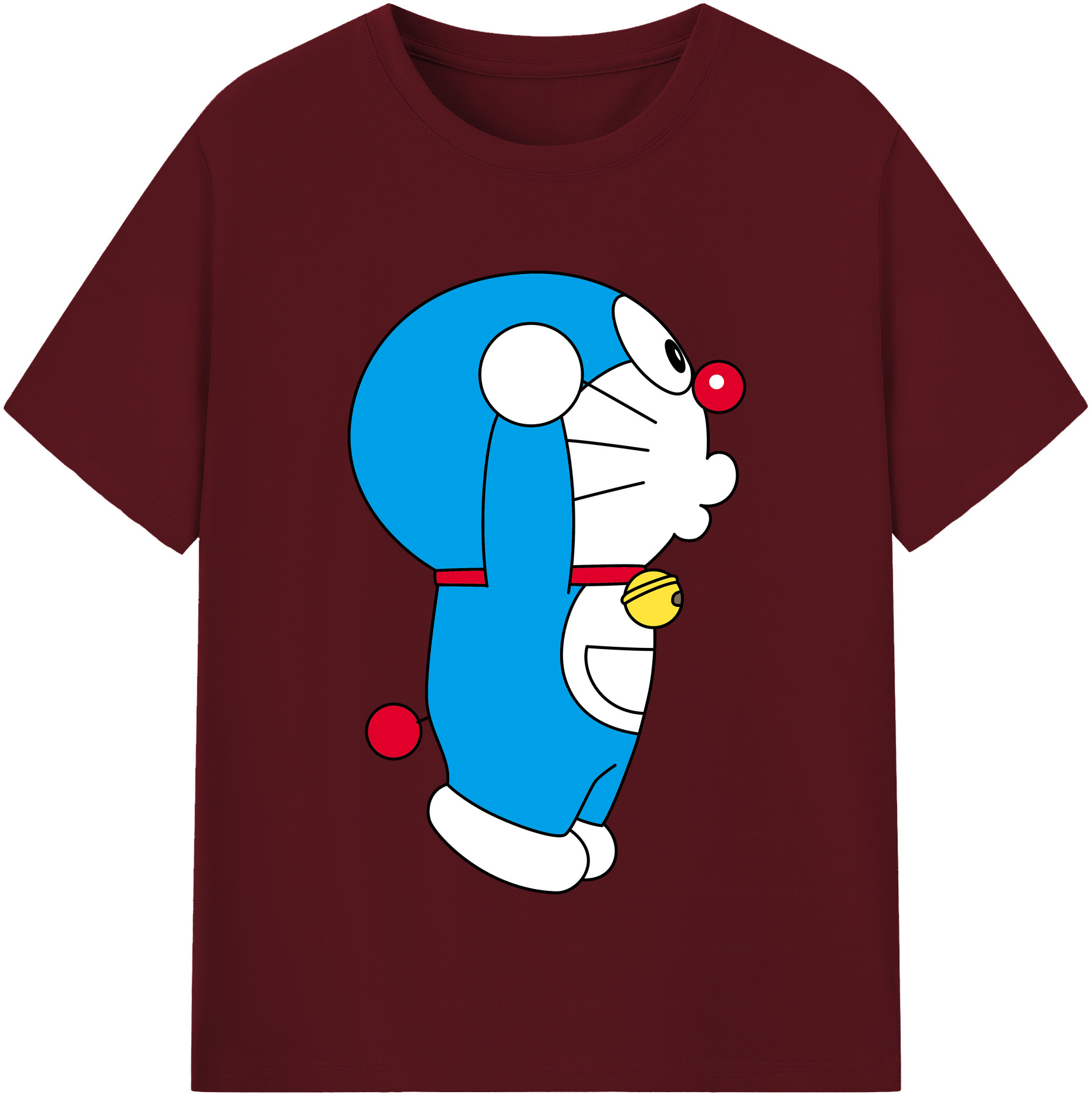 （画像用） ドラえもん Doraemon 綿100％半袖Tシャツ（フロントプリント）